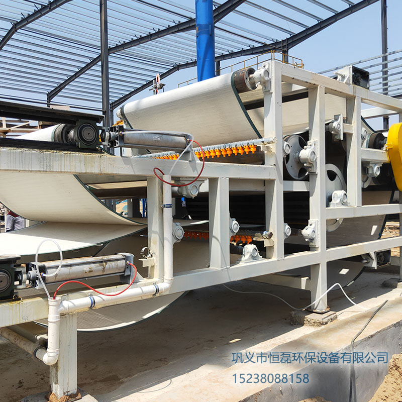 湖南省洗砂泥漿帶式壓濾機